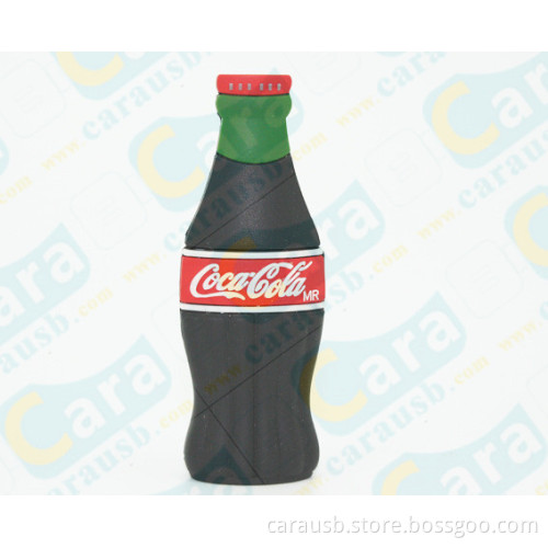 USB 2.0 Coca Cola bottle shape customized can appearance flash disk Pepsi cola bottles cans Usb sticks